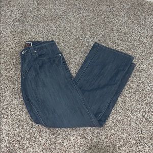 LEVI'S 527 LOW BOOT CUT JEANS woman 29x 30